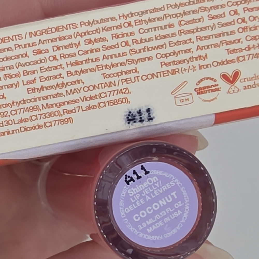 Tower 28 Milky Lip Jelly in Coconut New in Box Full Size - Picture 7 of 8
